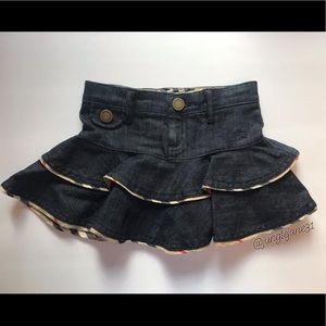Burberry Baby Girl / Toddler Denim Skirt Bottoms